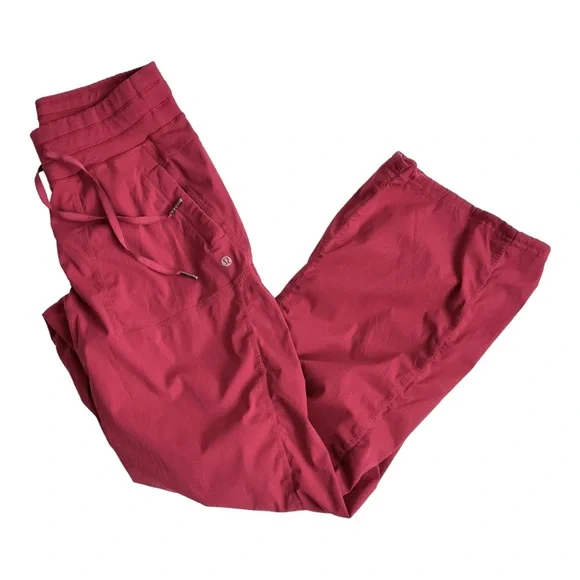 Lululemon Maroon/Wine Dance Studio Full Length Pant - Picture 1 of 5